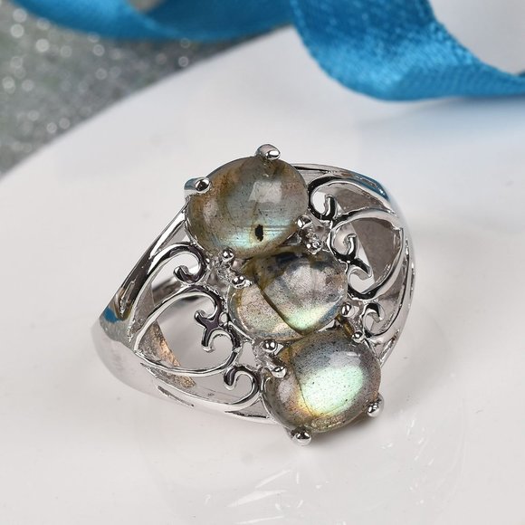 Sold 🌹Labradorite Ring - Picture 2 of 5